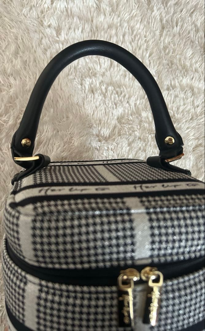 herlipto Jacquard Vanity Bag バニティバック