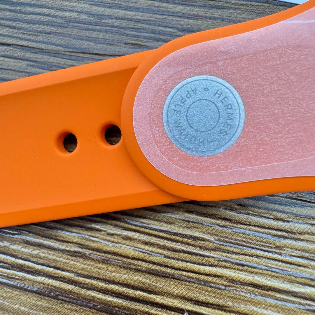 2517 未使用46㎜　Apple Watch エルメス　オレンジ　スポーツ
