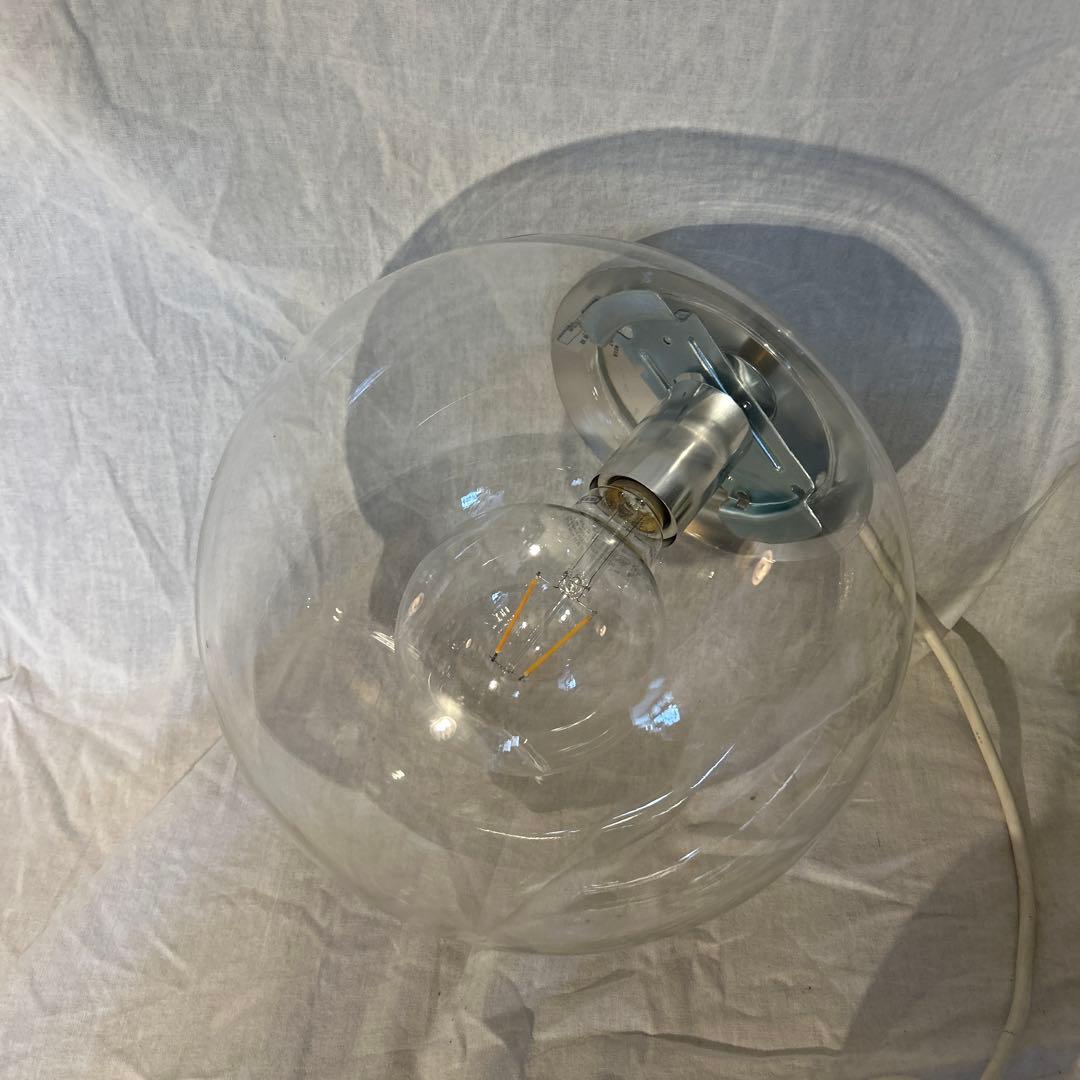 ミッドセンチュリー　ガラス　ペンダントライト　ナショナル　照明　昭和レトロモダン