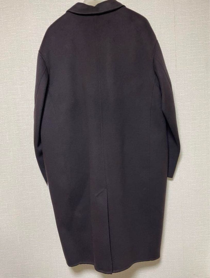 新品タグ付　ギャルリーヴィー　ダブルフェイス　チェスターコート　ダークブラウン