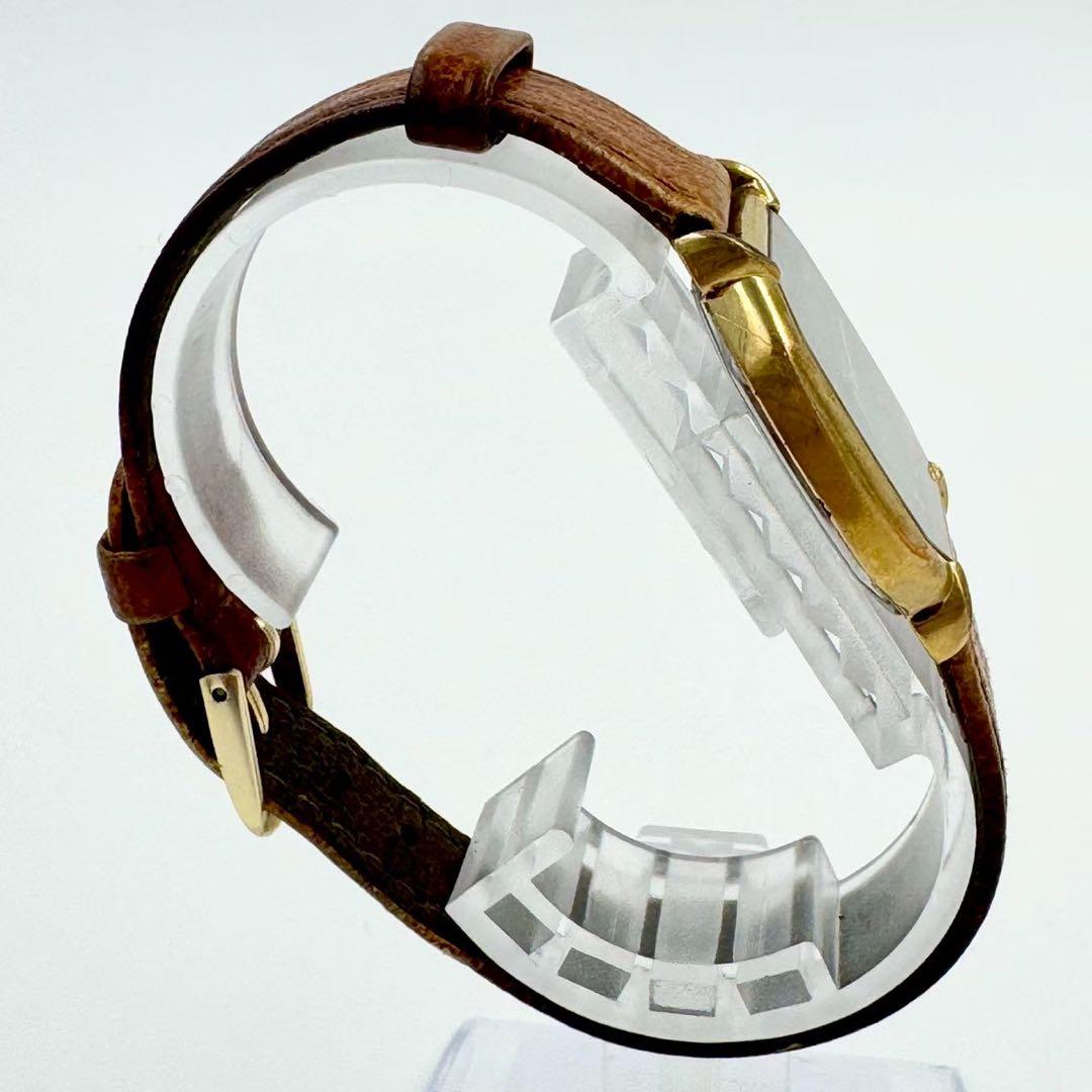 【新品電池】RADO オクタゴン ゴールド ブラック文字盤 ビンテージ 腕時計