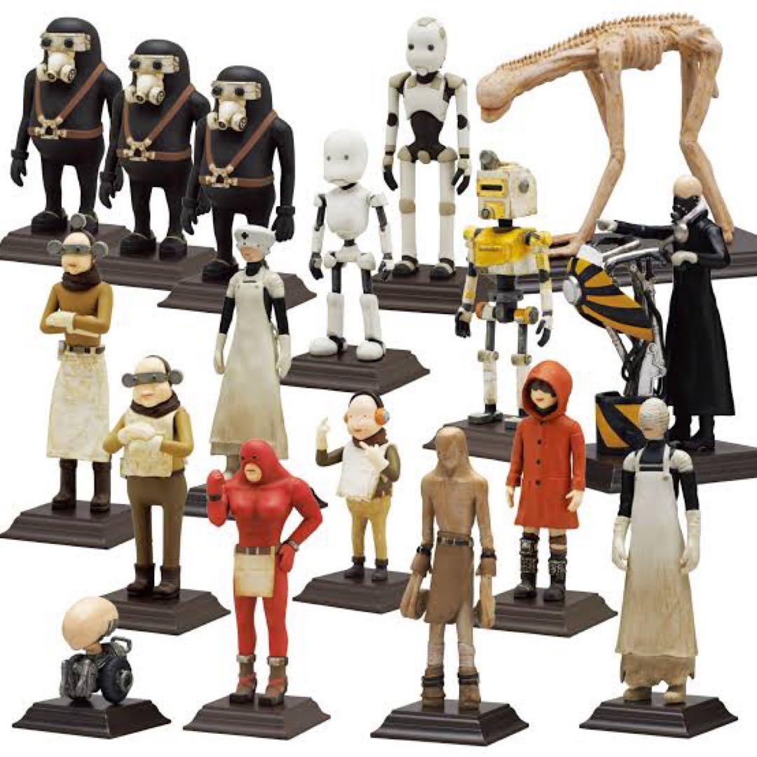 JUNK HEAD フィギュアマスコット 17体セット