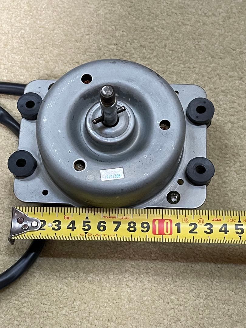 富士工業レンジフードゴムブッシュ付3速モーター中古再生品品番90215161