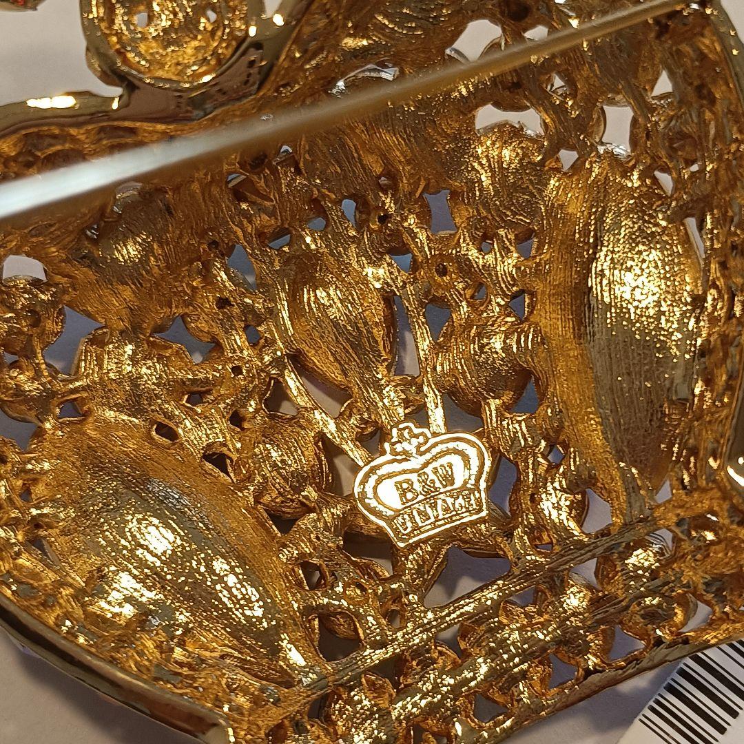 英国ヴィンテージ B＆W バトラー＆ウィルソン カタツムリブローチ ヴィンテージ