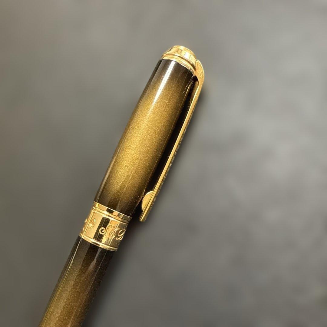 エス・テー・デュポン　万年筆　14K