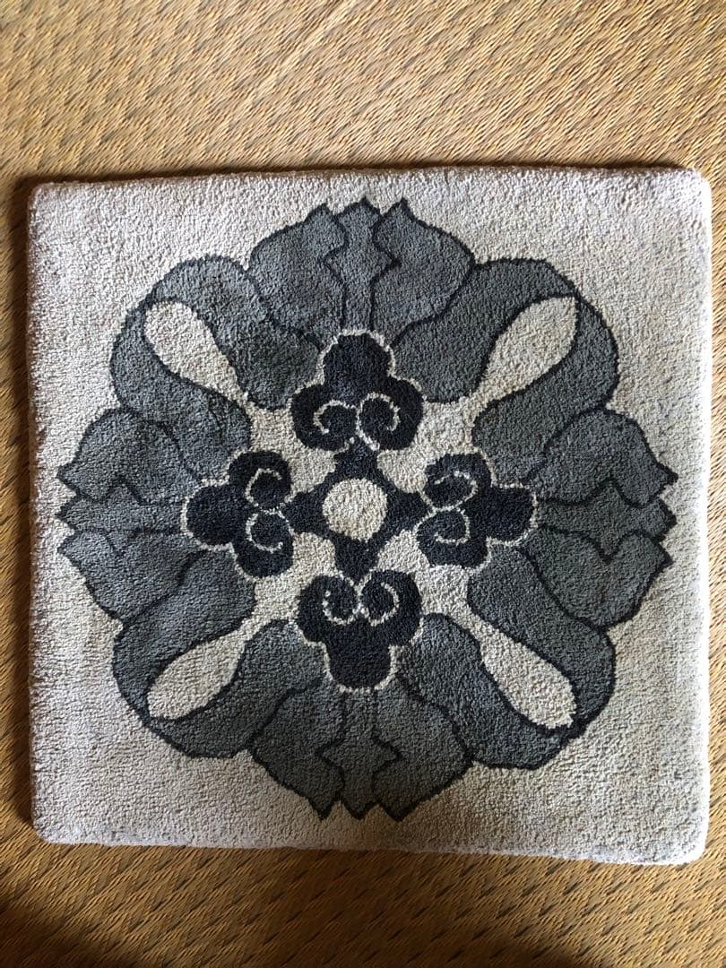 純木家具座椅子　鍋島段通セット