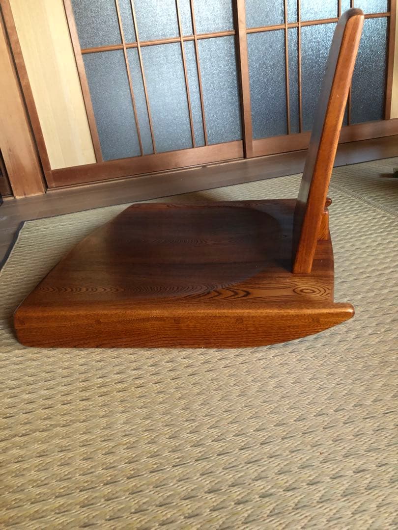 純木家具座椅子　鍋島段通セット