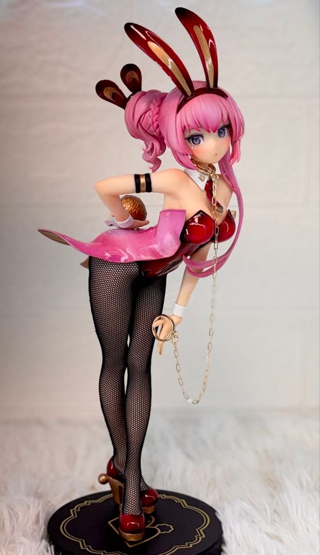 ち*こ様 初音ミク　巡音ルカ　フィギュア　リペイント　バニーver ゴールドパー