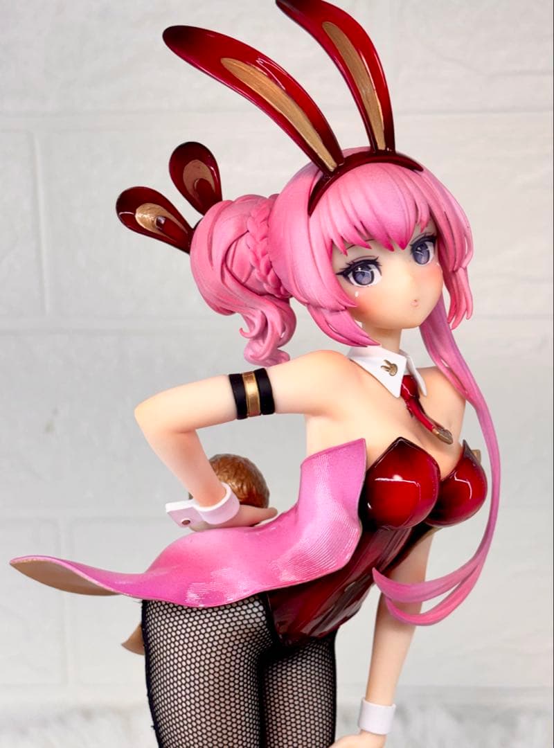 ち*こ様 初音ミク　巡音ルカ　フィギュア　リペイント　バニーver ゴールドパー