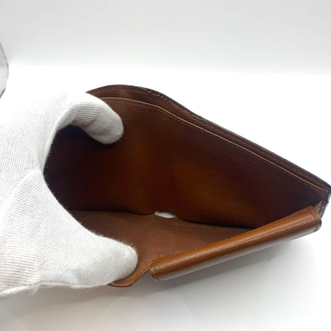 ルイヴィトン 二つ折り財布 ポルトフォイユ マルコ モノグラム コンパクト財布