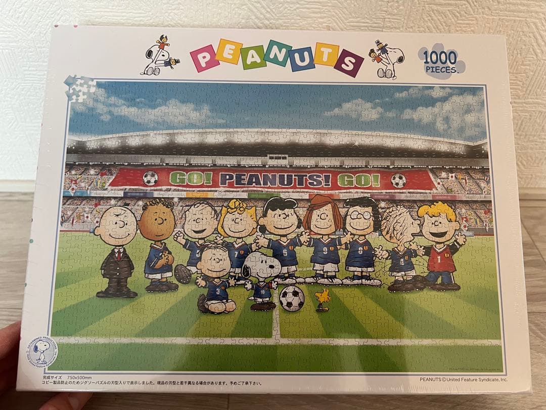 PEANUTS サッカー ジグソーパズル 1000ピース