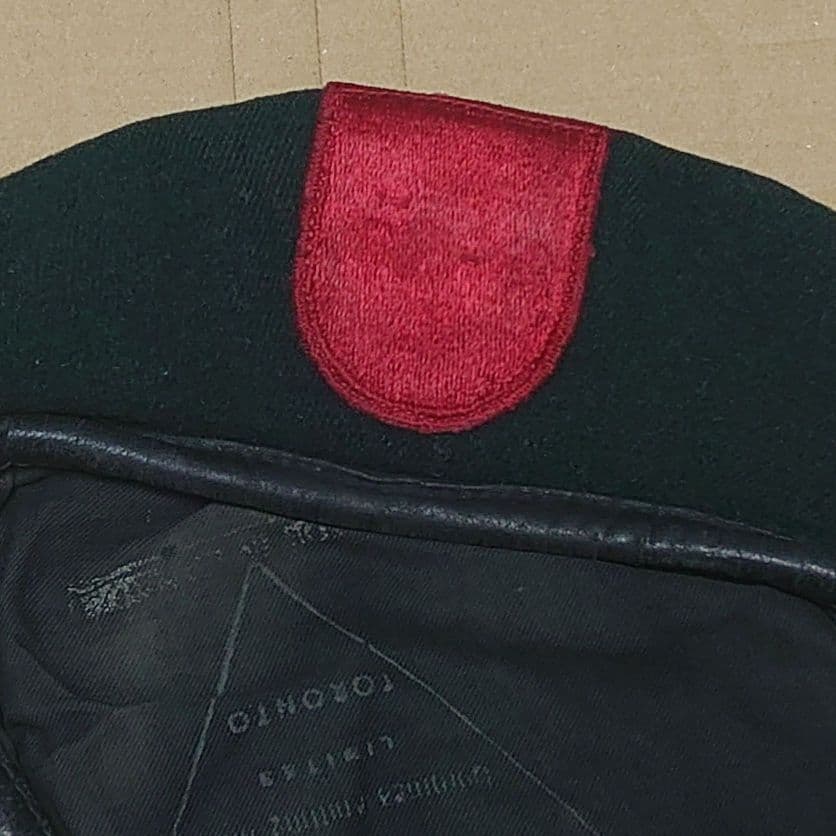 米陸軍 第7特殊部隊グループ カナダ製ベレー(1962年製)