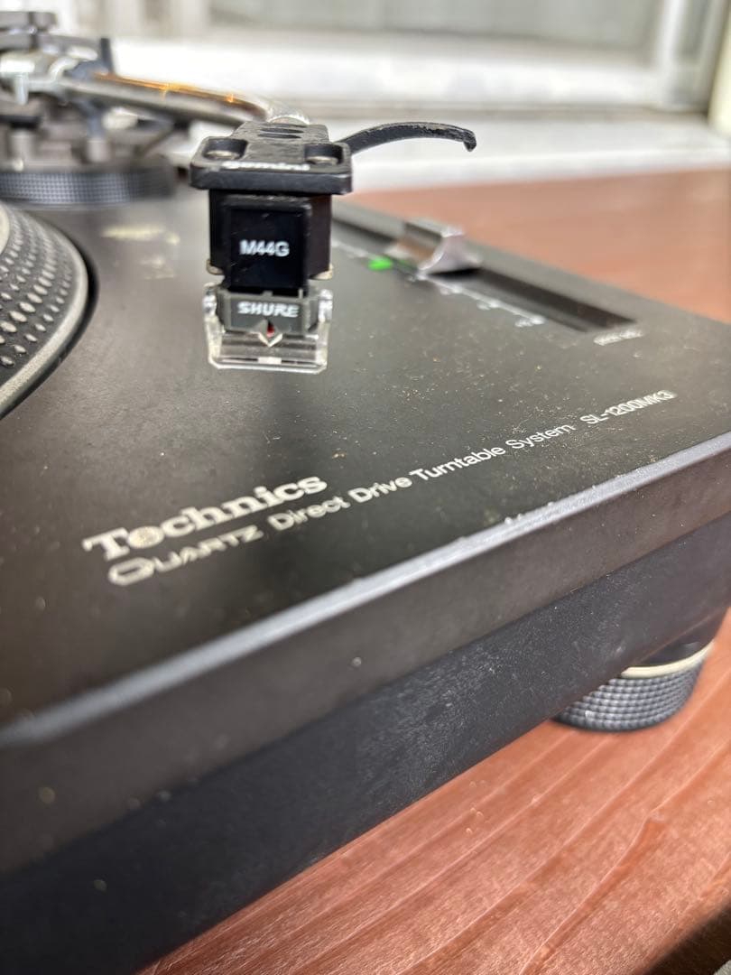 Technics SL-1200MK3-K 動作品 SHURE M44G付