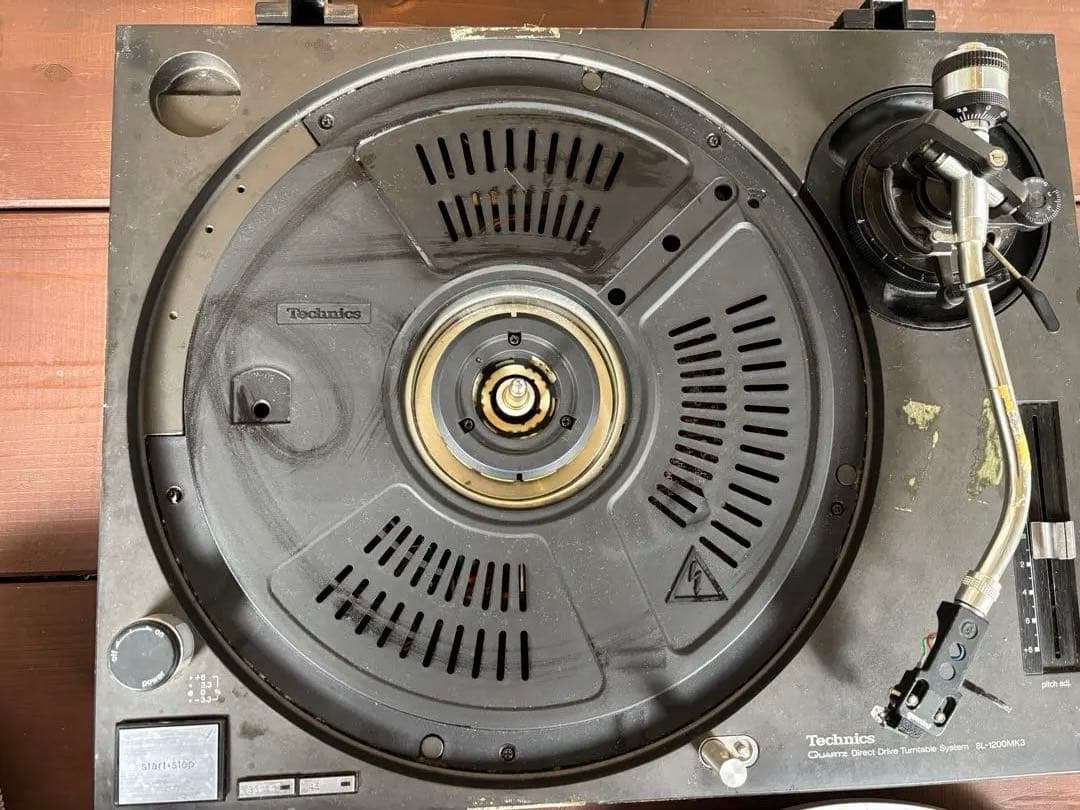 Technics SL-1200MK3-K 動作品 SHURE M44G付