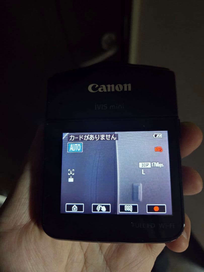 Canon iVIS mini ブラック【フルHD/wi-fi】