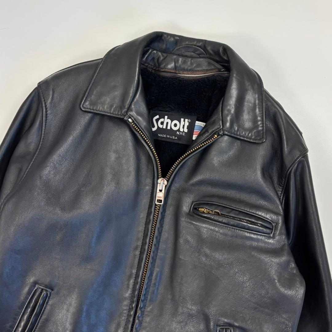 Schott ショット ボアライナー トラッカージャケット 40 AT101