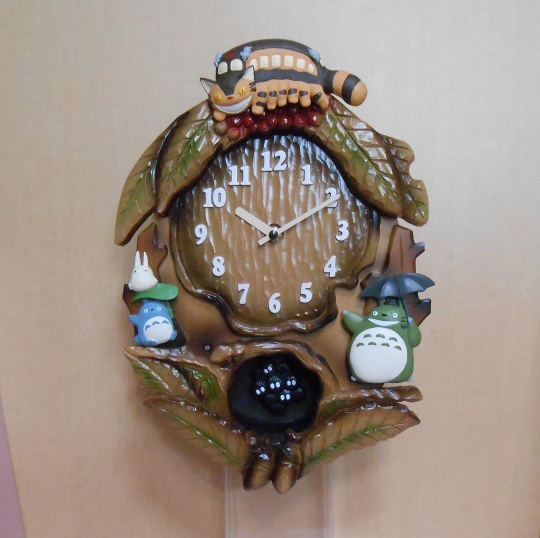 となりのトトロ掛け時計 M837RH-28