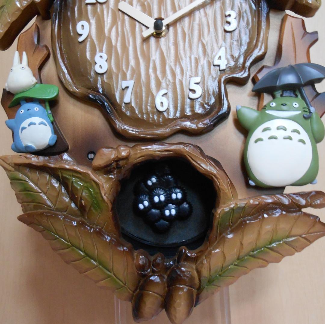 となりのトトロ掛け時計 M837RH-28