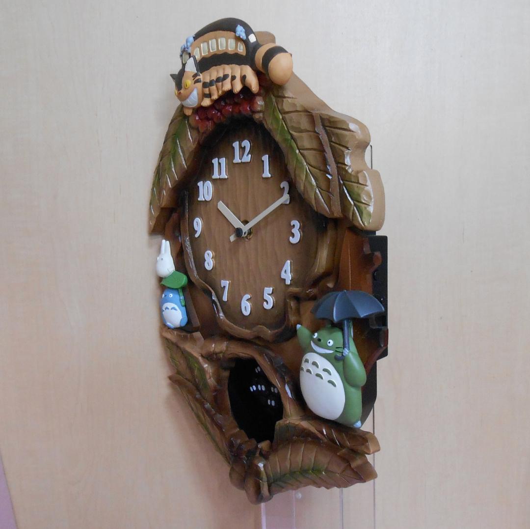 となりのトトロ掛け時計 M837RH-28