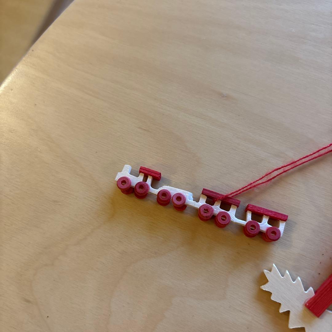 木のクリスマスオーナメント ドイツ製 レロ社