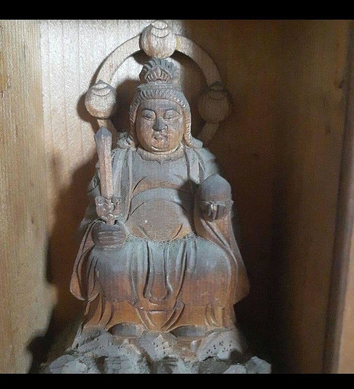 弁財天女　尊像　仏像　厨子