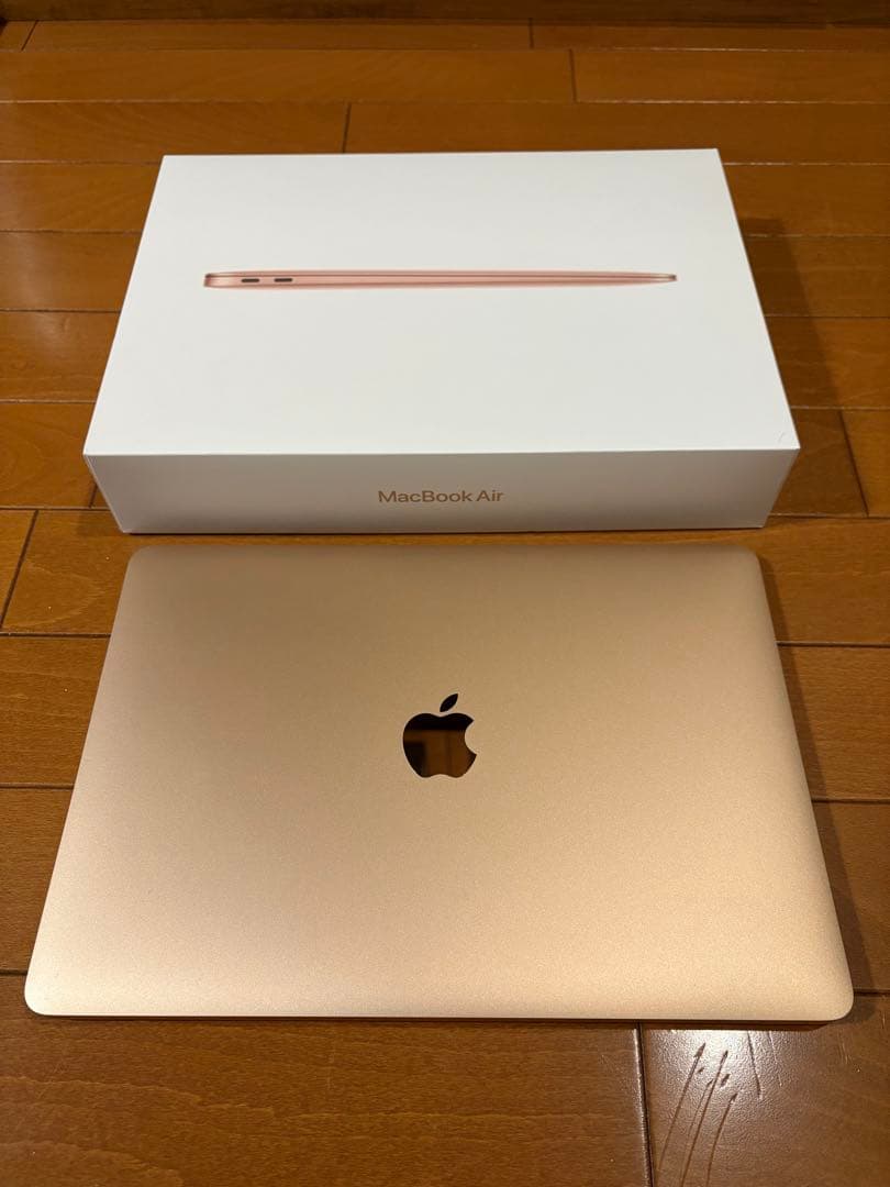 【美品/箱付き】MacBook Air 13-inch 2020 Gold