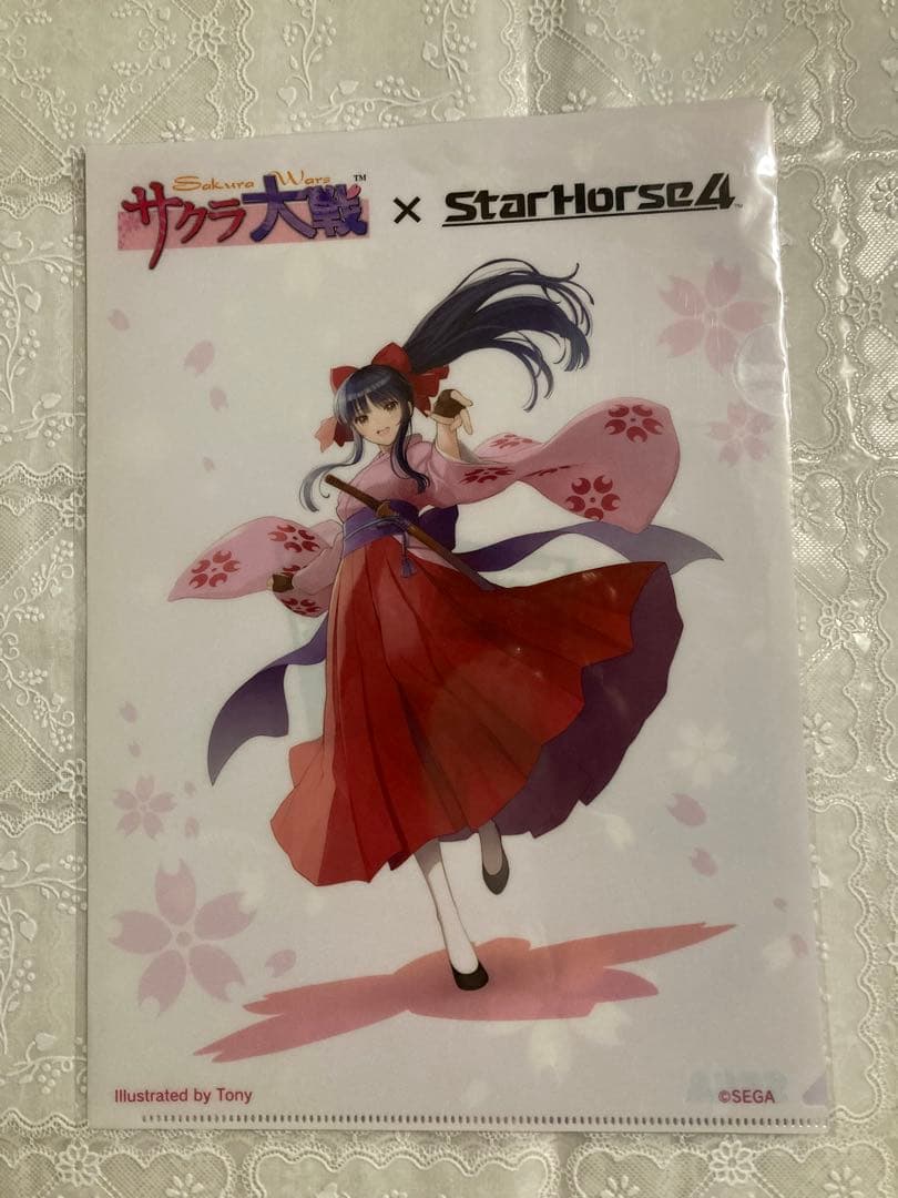 サクラ大戦 x StarHorse4 Aimeカード&クリアファイル&花札