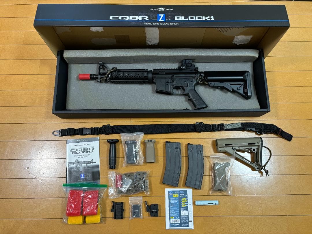 東京マルイ CQBR BLOCK1 ガスブロ おまけ付き
