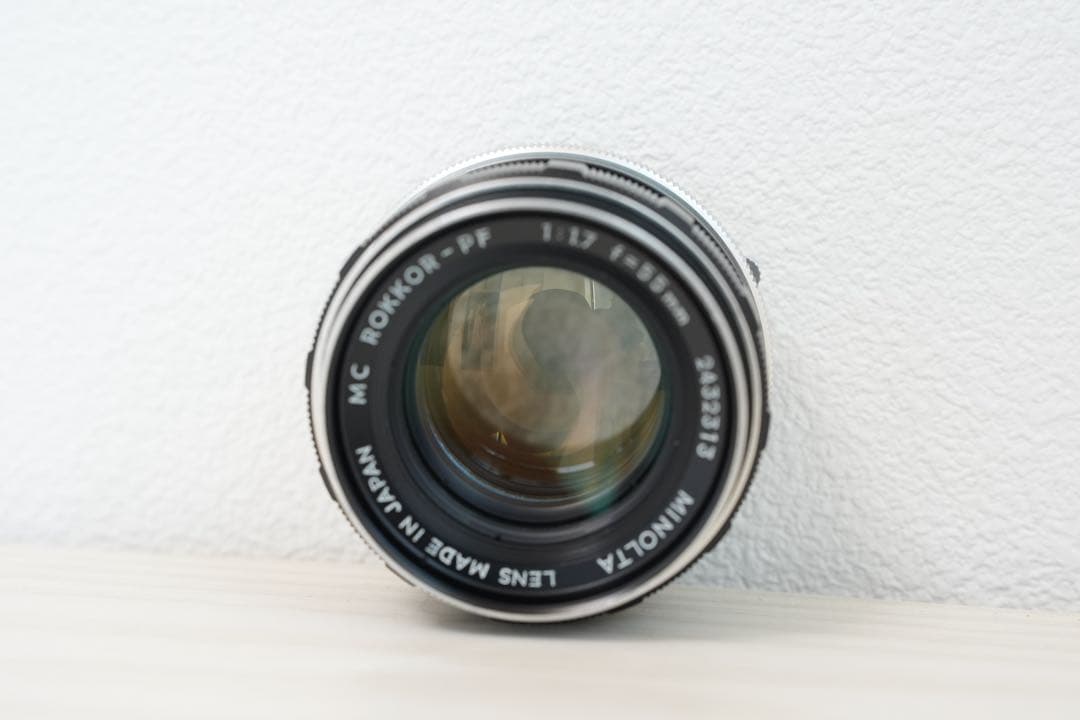 レンズ(単焦点) MINOLTA ROKKOR 55mm F1.7