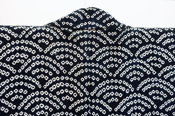 ★専用★美品 小紋 総絞り 黒 トールサイズ 身丈166cm 裄丈66cm 袷