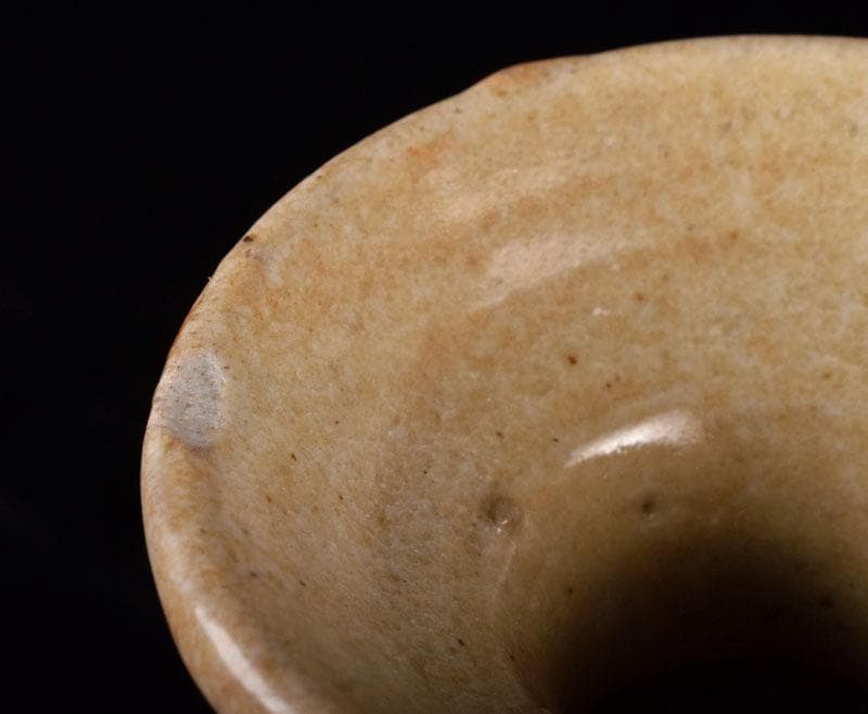 李朝　高麗白磁 　盤口瓶　徳利　時代箱付　V　R2178