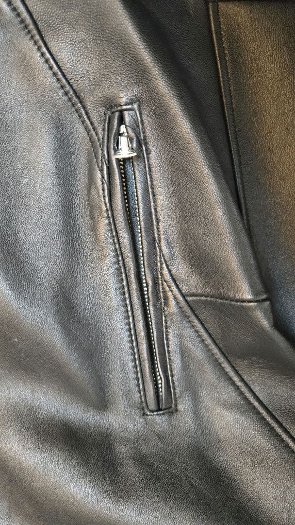 アーバンリサーチ　UKラムレザーシングルライダース