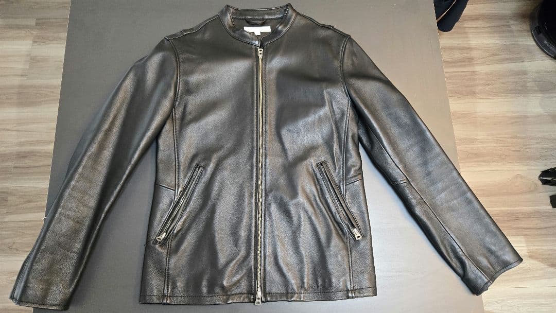 アーバンリサーチ　UKラムレザーシングルライダース