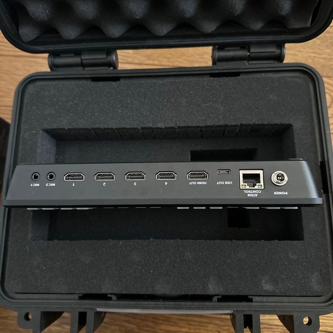 送料無料！Blackmagic ATEM Mini Pro 専用ケース付き