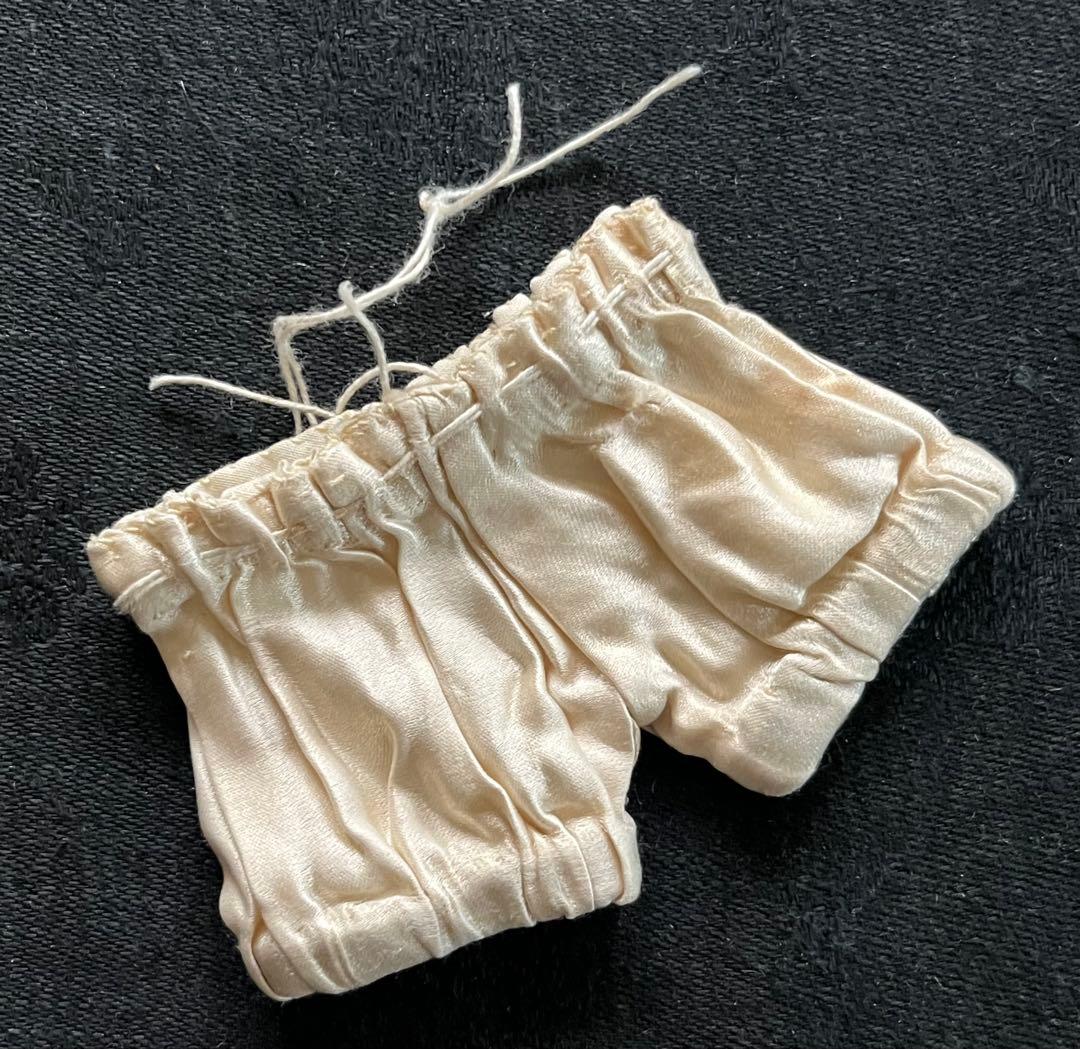 アンティークフランスフレンチビスクドール小さなドール用ドレスセットミニョネット