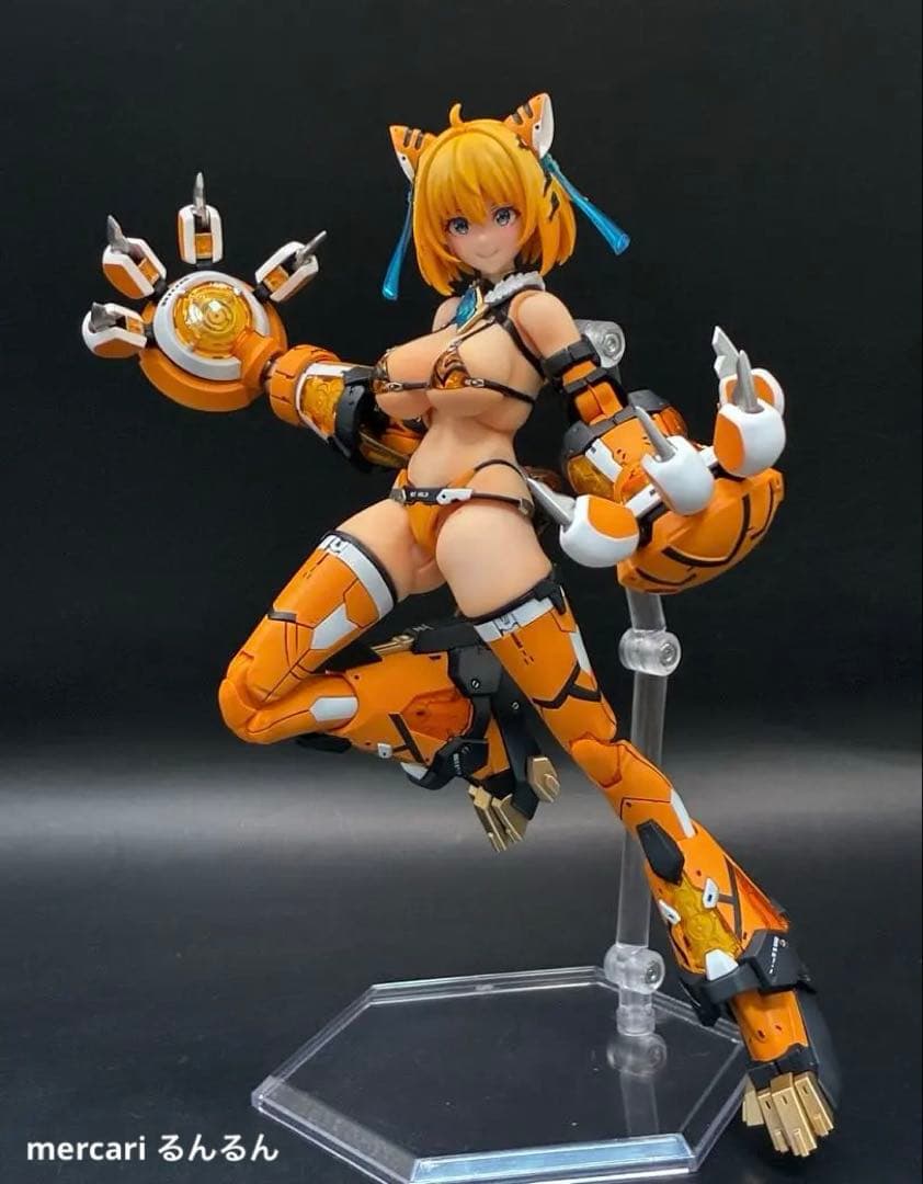 PLAMAX ソフィア・F・シャーリング 虎アーマーver全塗装完成品