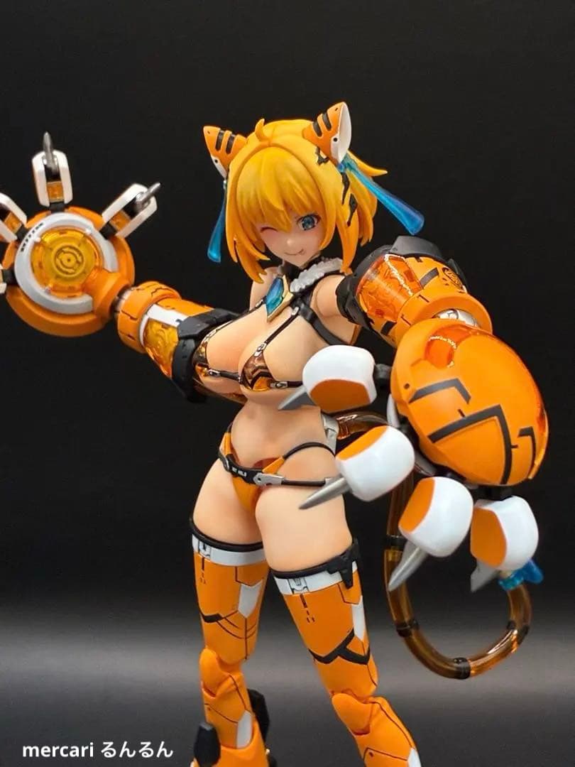 PLAMAX ソフィア・F・シャーリング 虎アーマーver全塗装完成品