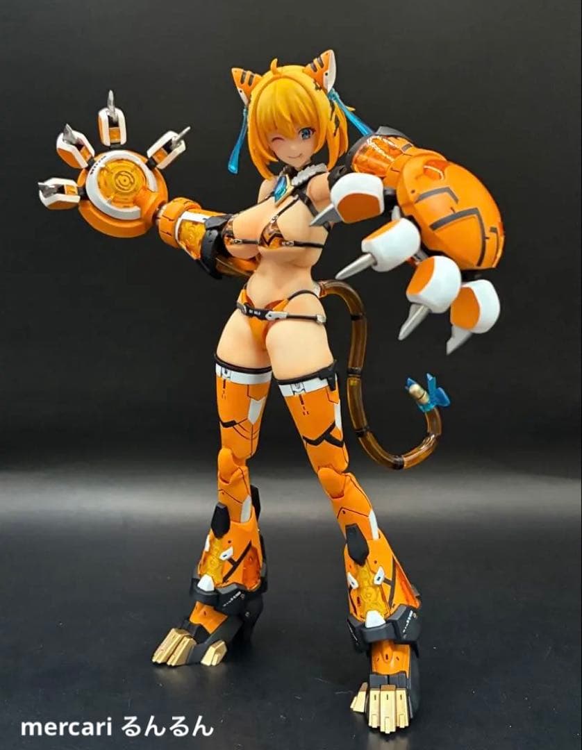 PLAMAX ソフィア・F・シャーリング 虎アーマーver全塗装完成品