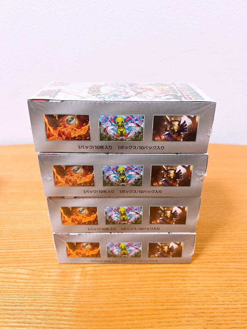 ポケモンカード　テラスタルフェスex 【シュリンク付き】　4Box