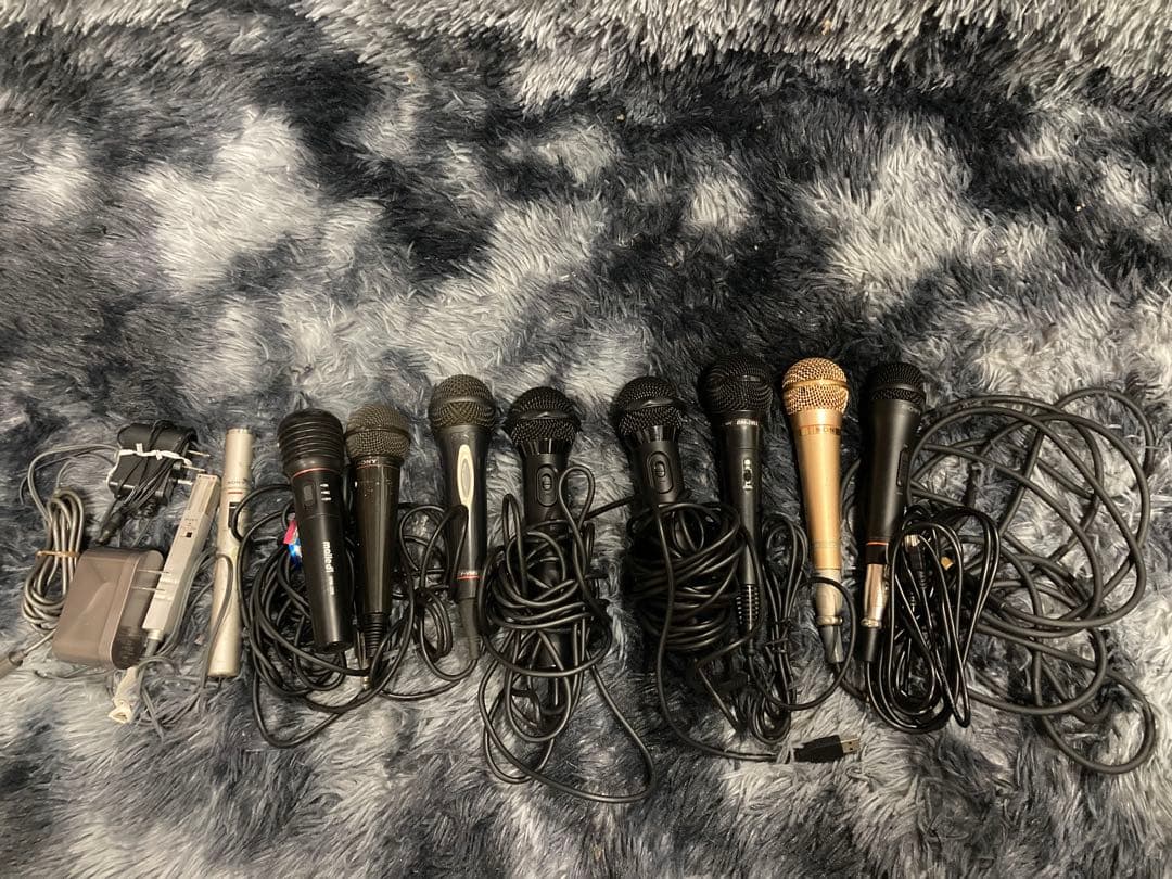 A0101)SONY ダイナミックマイク 10本セット