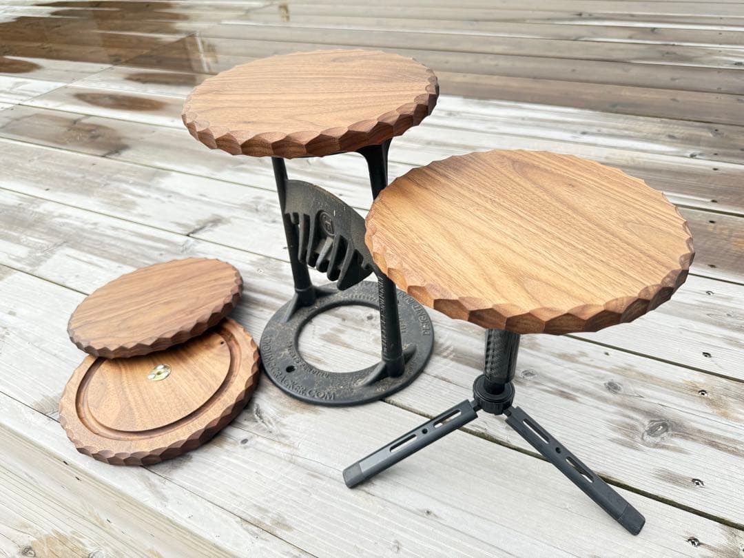 キンドリングクラッカー 天板 ボード 1/4ネジ サイドテーブル