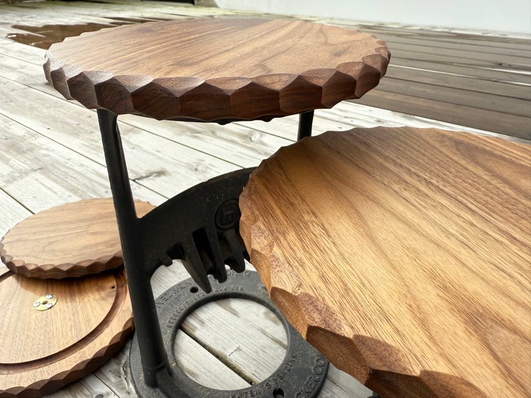 キンドリングクラッカー 天板 ボード 1/4ネジ サイドテーブル