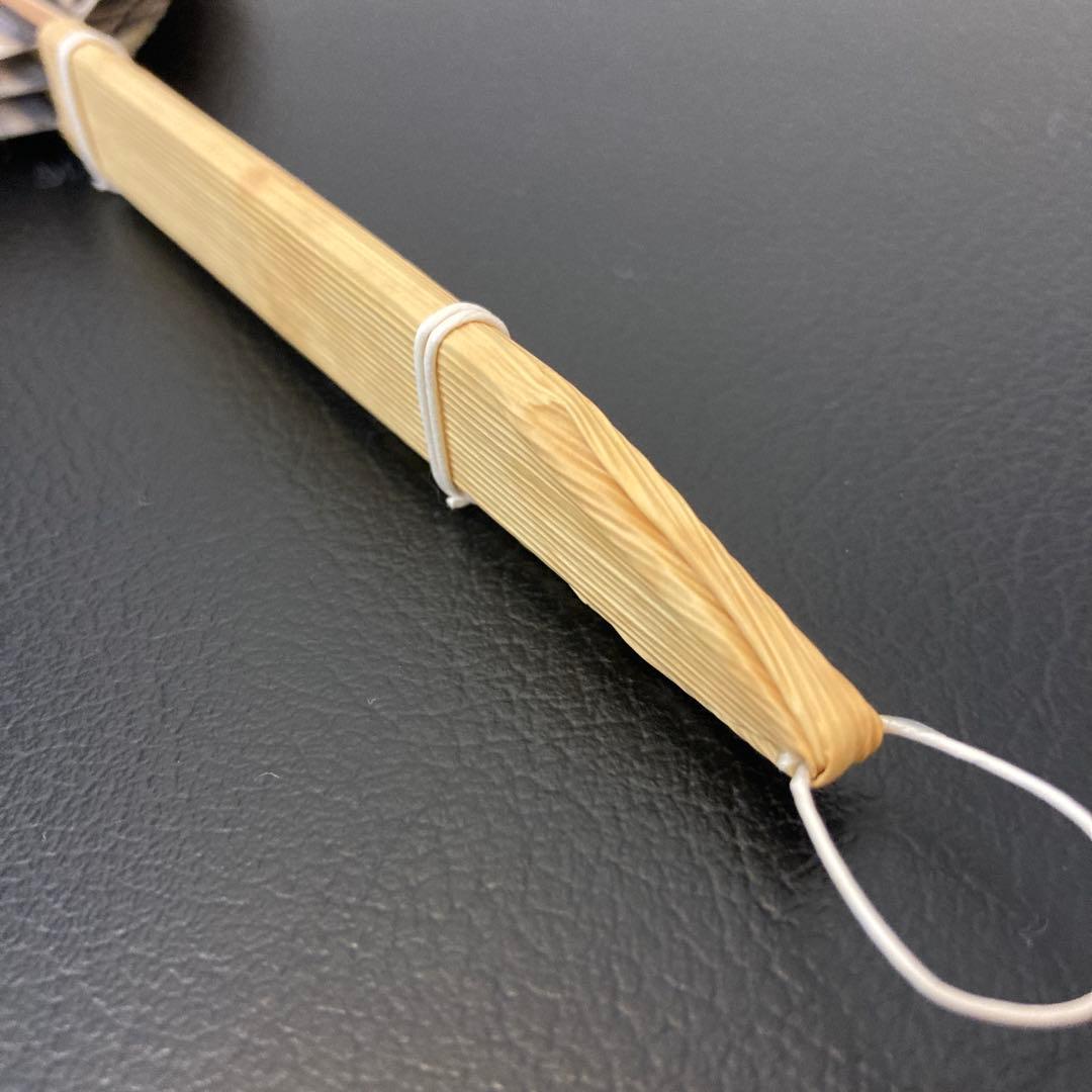 茶道具 羽箒　セイラン　青鸞　炭手前　工芸品