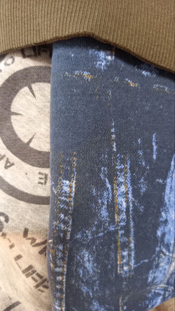 青、緑系の生地