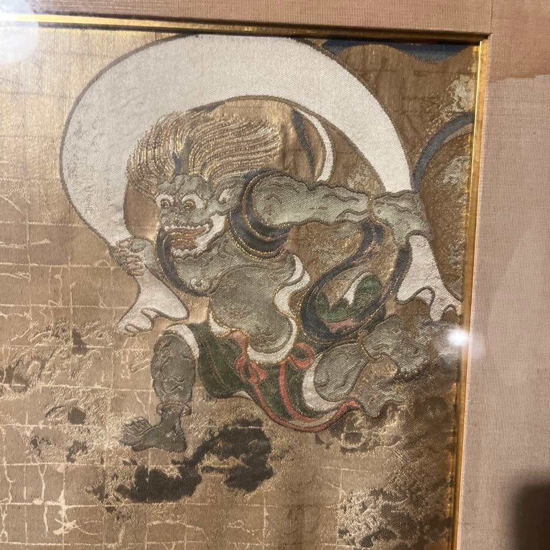 俵屋宗達筆　風神雷神図屏風　京都建仁寺蔵