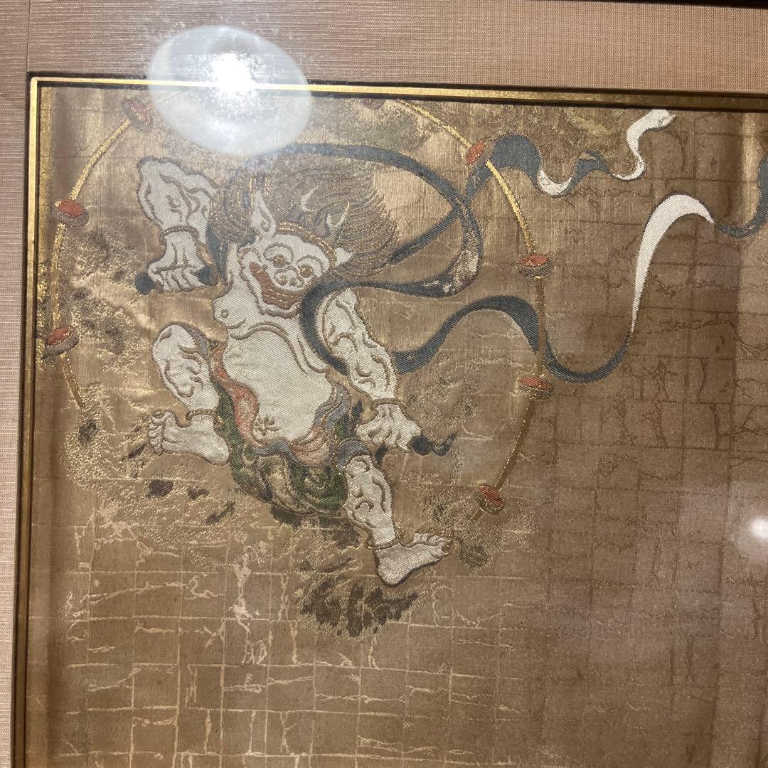 俵屋宗達筆　風神雷神図屏風　京都建仁寺蔵