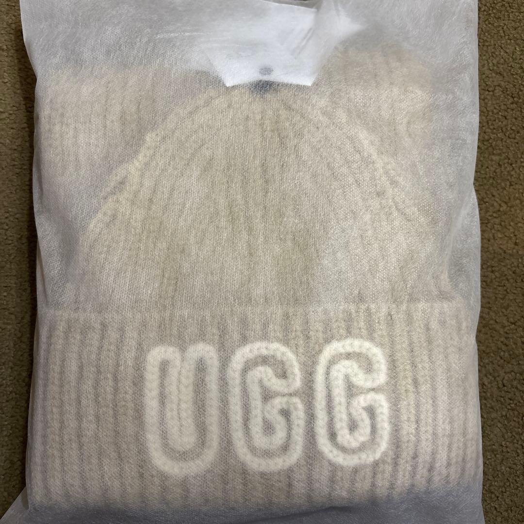 UGG Chunky Crafted Rib ニット帽マフラーセット新品タグ付き