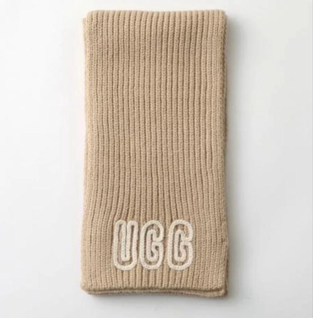 UGG Chunky Crafted Rib ニット帽マフラーセット新品タグ付き
