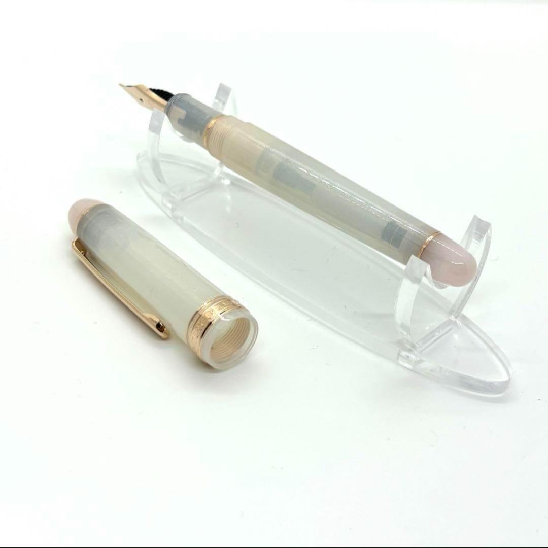 【新品】万年筆　八文字屋オリジナル　初雪　細字F