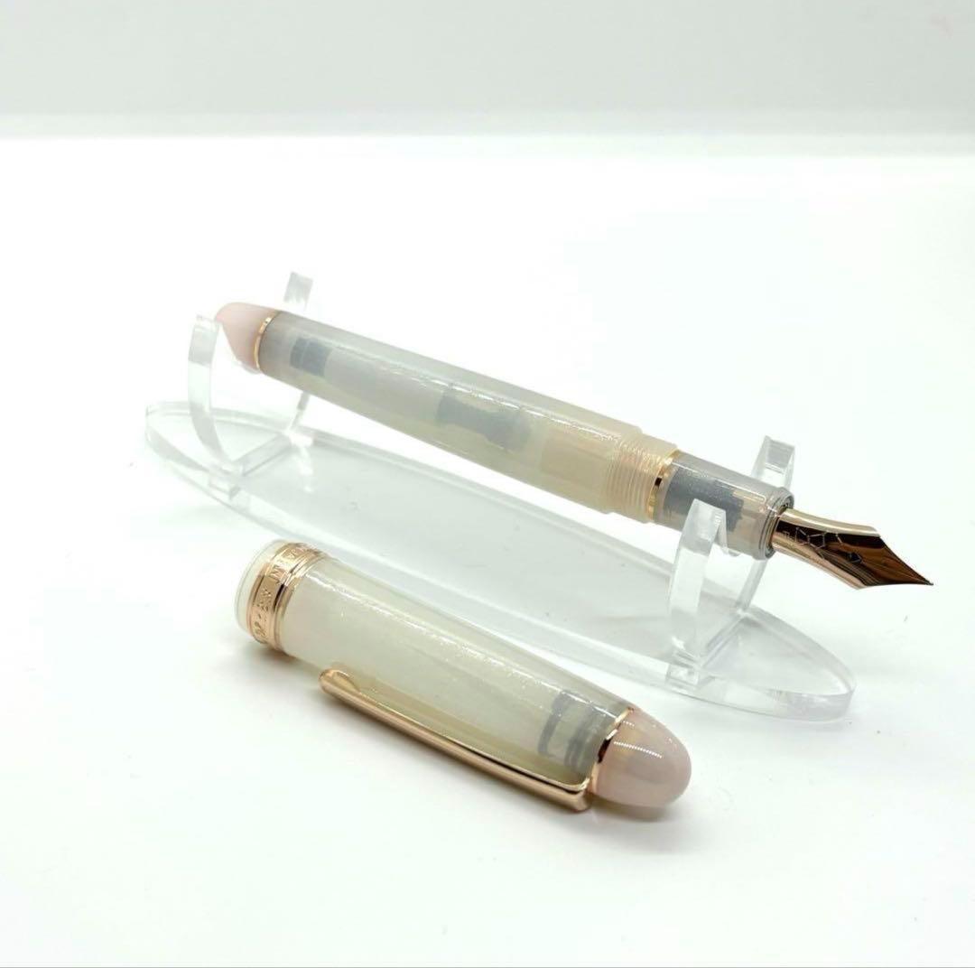 【新品】万年筆　八文字屋オリジナル　初雪　細字F